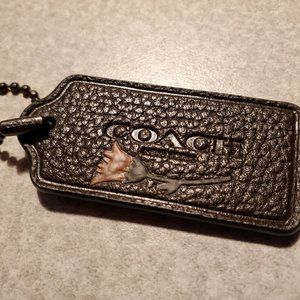 Coach Hang Tag Bag Charm